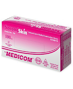 G101001,無粉乳膠手套（檢查手套 柔軟 舒適 耐用）,規(guī)格：中，100個(gè)/盒