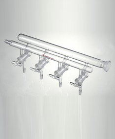 M340004S 雙排管真空氣體分配器（實(shí)心節(jié)門塞） 節(jié)門組數(shù)4 小咀外徑(mm)10 節(jié)門實(shí)心
