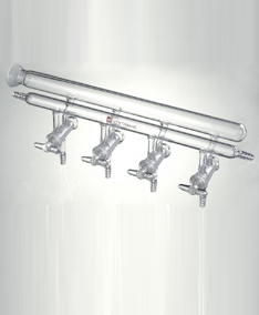 M350004S 雙排管真空氣體分配器（實(shí)心節(jié)門塞） 節(jié)門組數(shù)4 小咀外徑(mm)10 節(jié)門實(shí)心