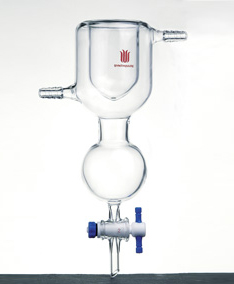 V200100G,微量杜瓦瓶式冷阱,玻璃節(jié)門(mén)